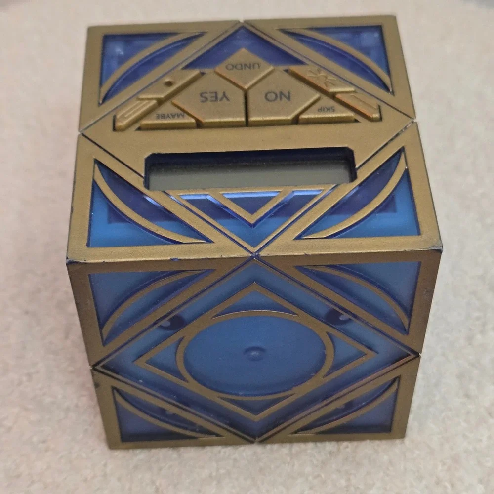 Star Wars Galaxy Jedi Holocron Electronic Knowledge Cube Question Cube